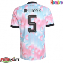 Camiseta Bélgica Maxim De Cuyper #5 Visitante Equipación Mundial 2026 manga corta
